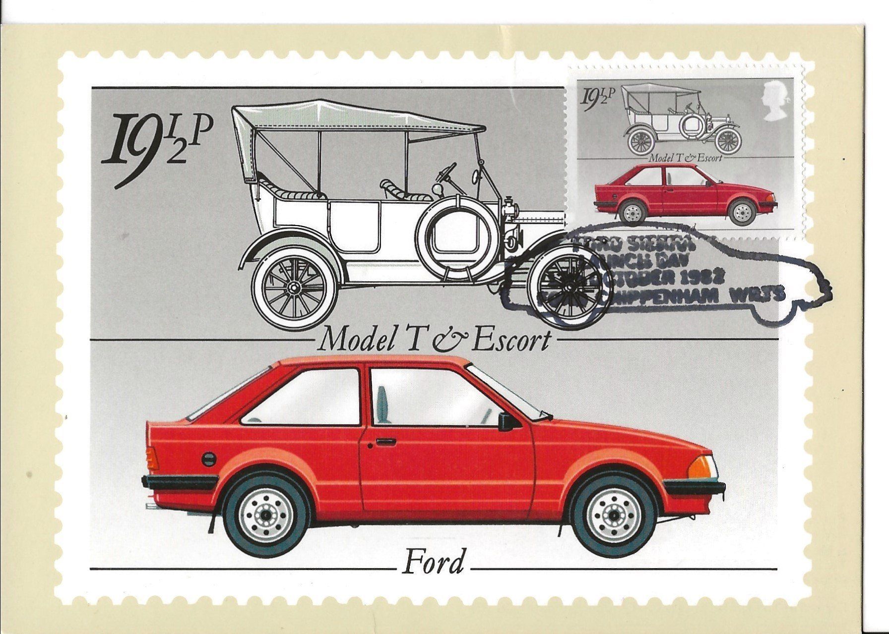 Cartes postales: UK,  Maximumkarte, FDC, Ford, 1982 – D'occasion à Frauenfeld par Merk52