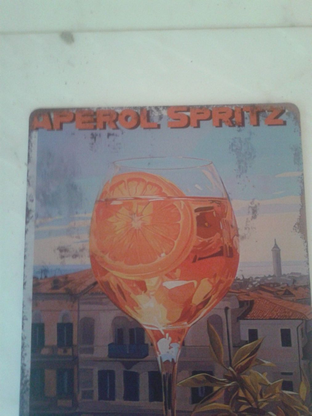 Insegne: Blechschild APEROL SPRITZ Cocktail Retro – Nuovo (secondo la descrizione) da Camorino venduto da Campellino 1