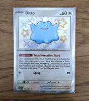 Pokémon Karte Ditto 201/091 Paldean Fates 