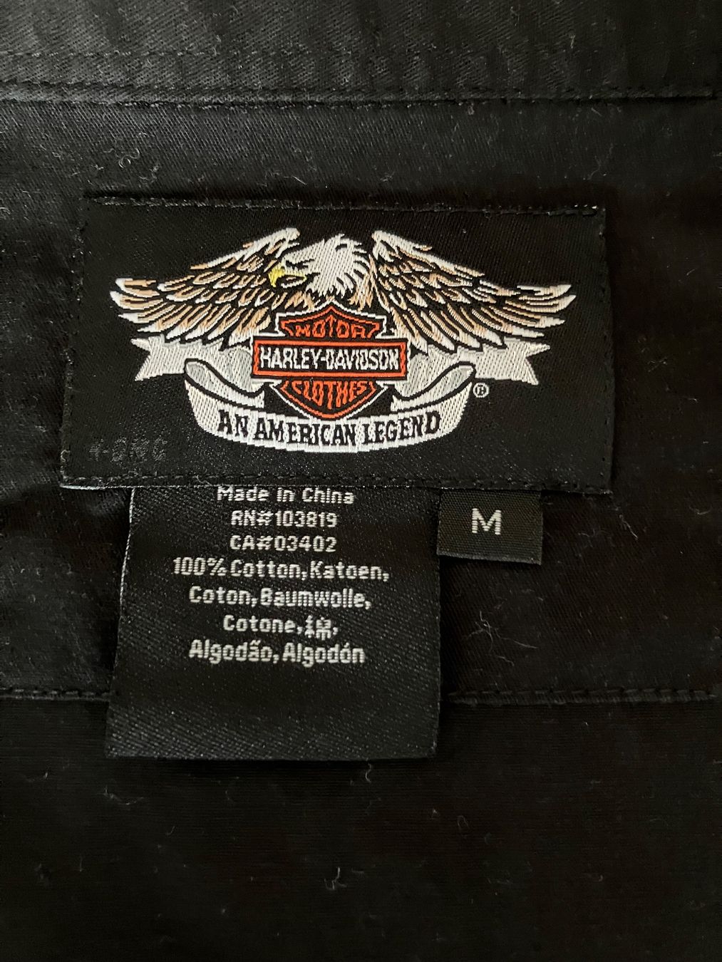 Camicie: Harley Hemd – Usato da Seuzach venduto da quebelaika 1