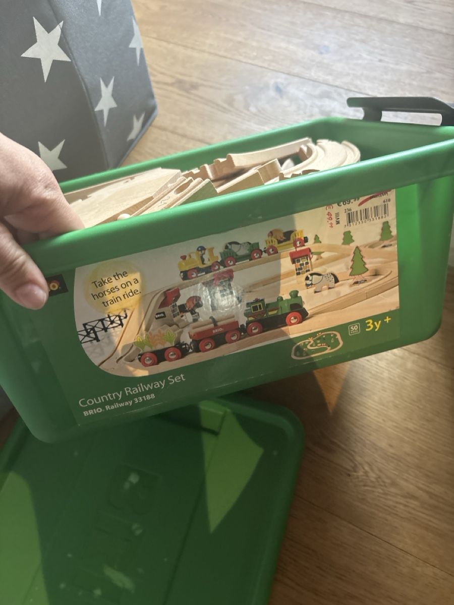 Brio Giocattoli: Grosses BRIO Holzeisenbahn Set – Usato da Degersheim venduto da buell80 4