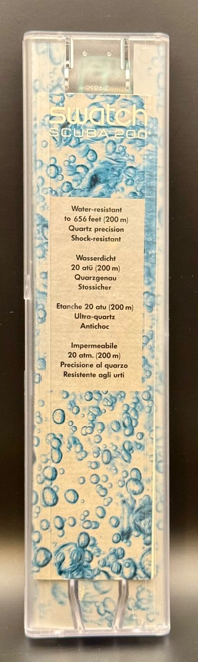 Swatch Orologi: Swatch Scuba "Happy Fish"  - Rare, version sans bobine ! – Nuovo e nell'imballaggio originale da Lonay venduto da Btieche 6