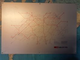 SBB Streckennetz Karte