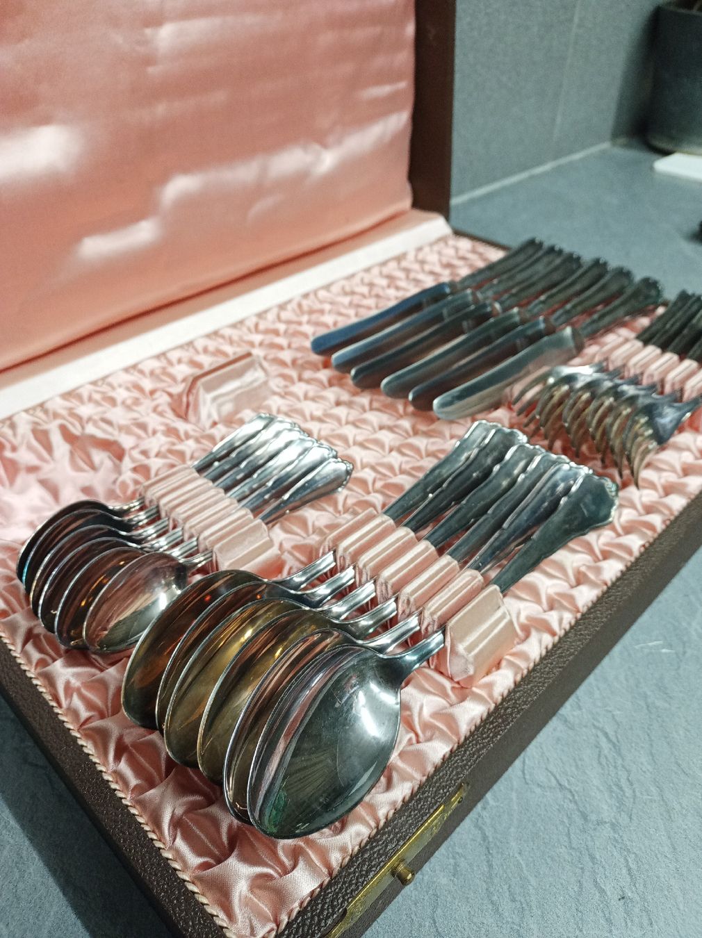 Set di posate: BSF Silberbesteck 6er Set – Usato da Kerns venduto da LvR02 2