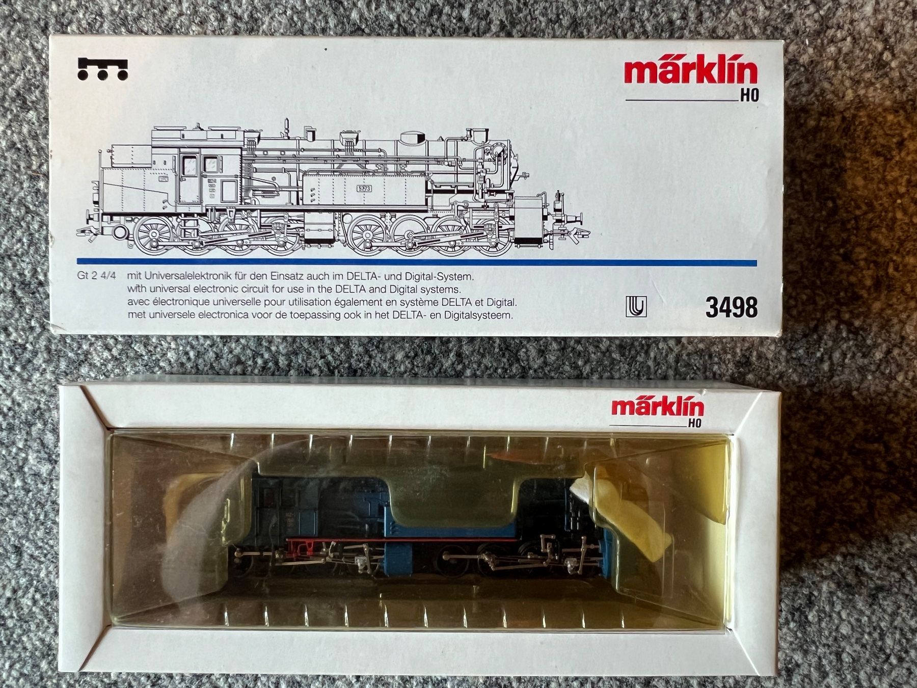 Märklin Modellini di ferrovie: Märklin 3498 GT 2x4/4 Mallet DRG Digital – Nuovo (secondo la descrizione) da Sion venduto da noe_b5w8