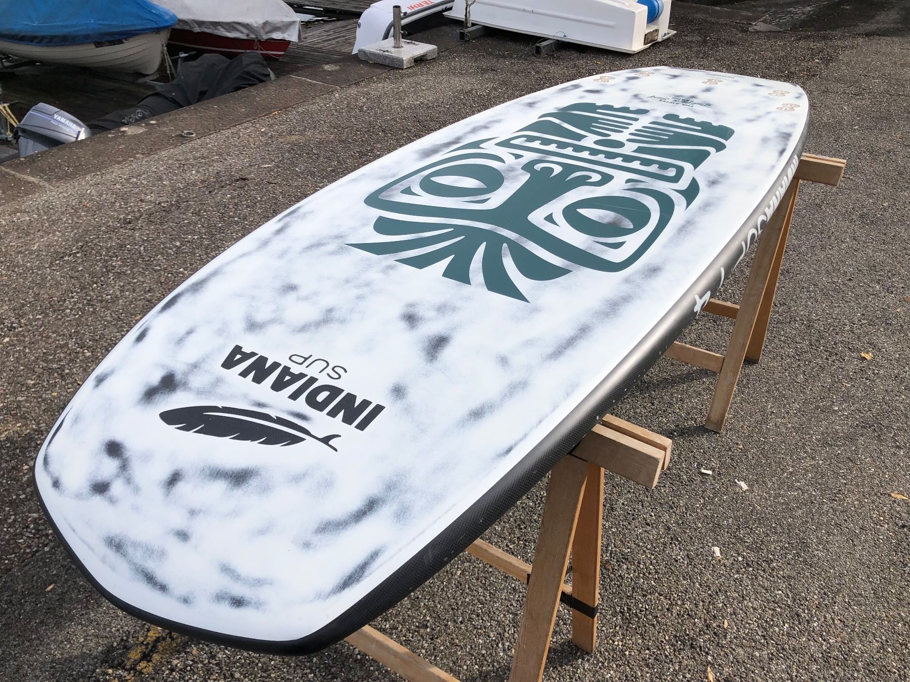 Sonstige Tabakwaren: Indiana 7'4 Stubby Wave Carbon – Gebraucht aus Oberrieden von WhiteWaveAG 4