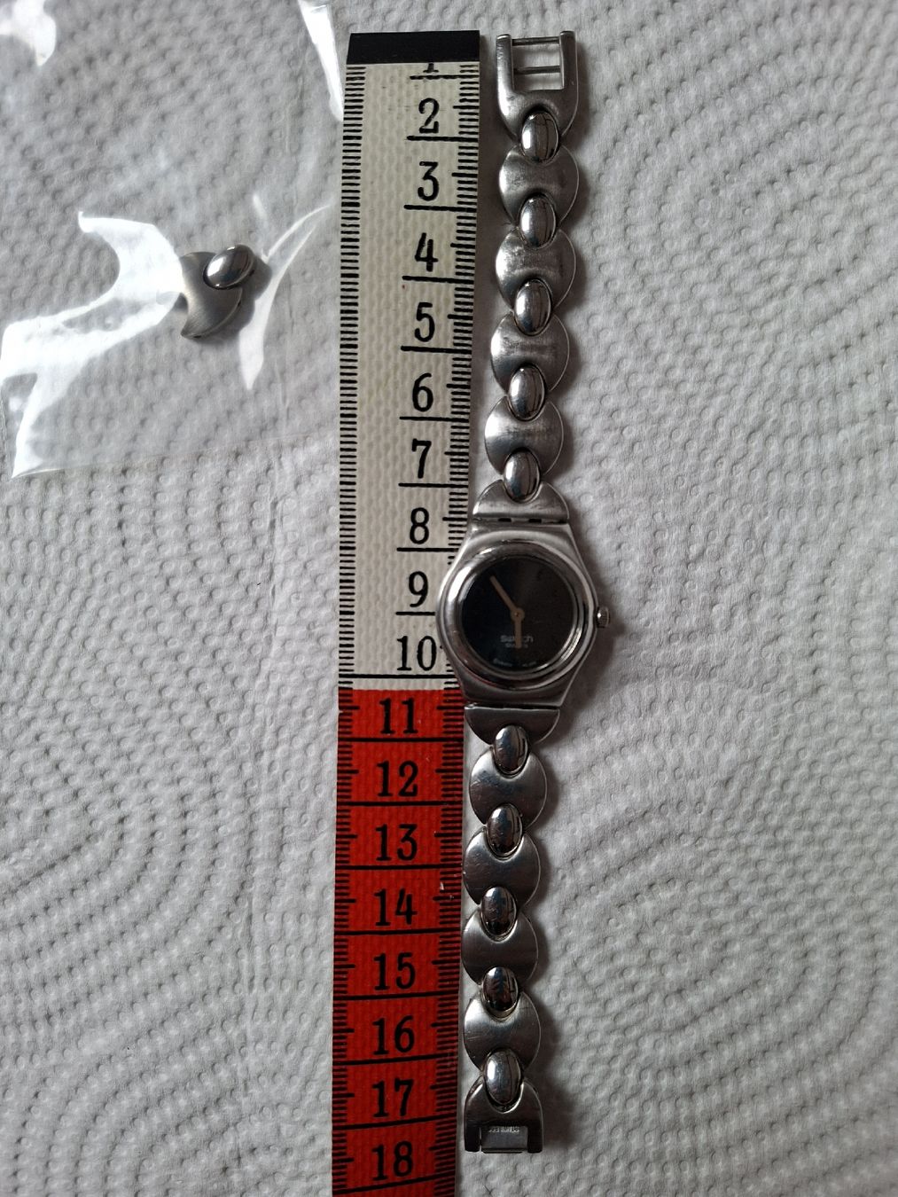 Swatch Orologi: Swatch Irony Damenuhr, Edelstahl 2002 – Usato da Klingnau venduto da vollmond36 7