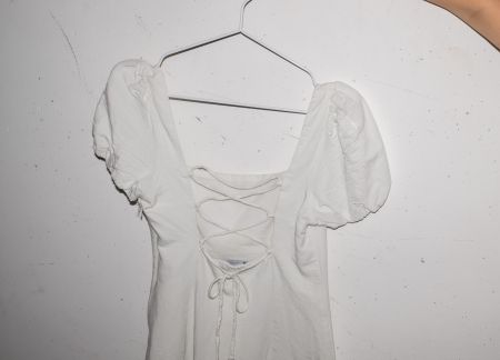 Weisses Sommerkleid