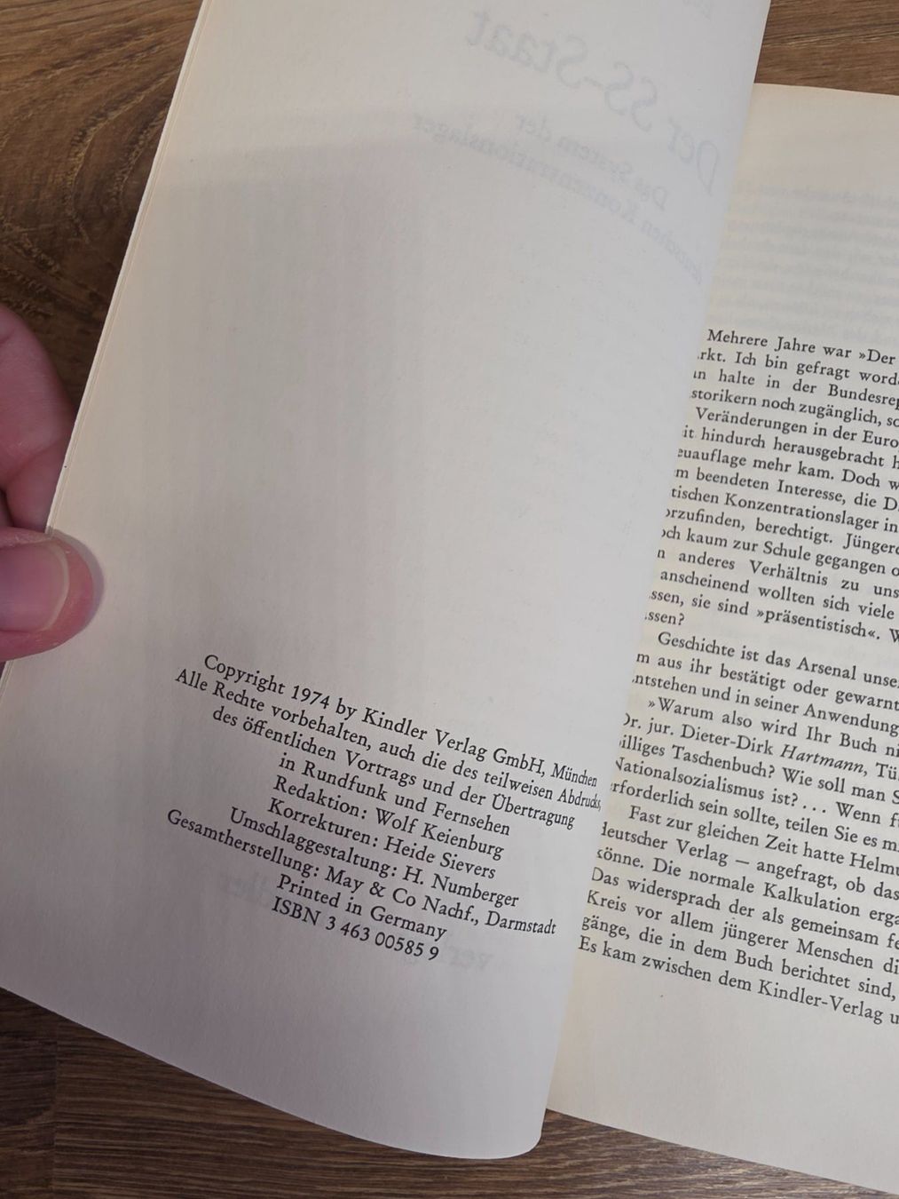 Bücher: Der SS-Staat - Das System der deutschen Konzentrationslager – Gebraucht aus Nebikon von Japostyle 2
