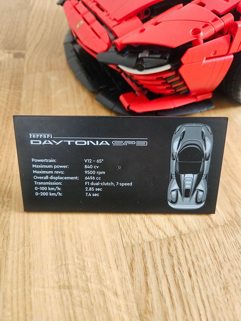 Lego Baukästen: Lego Technic Ferrari Daytona 42143 – Gebraucht aus Rüti ZH von Komperdell 1