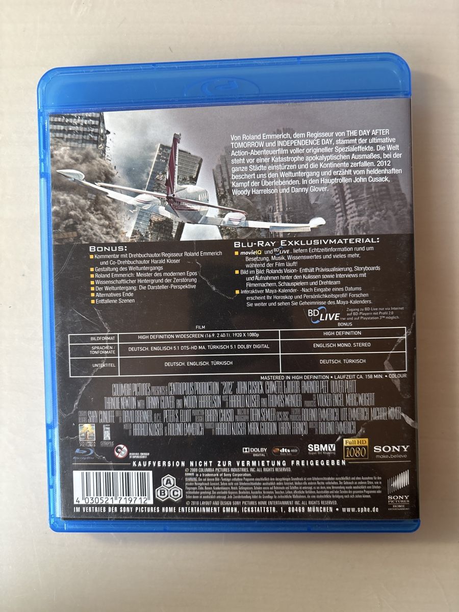 Alle DVDs: 2012 – Gebraucht aus Ruswil von Slivio_ 1