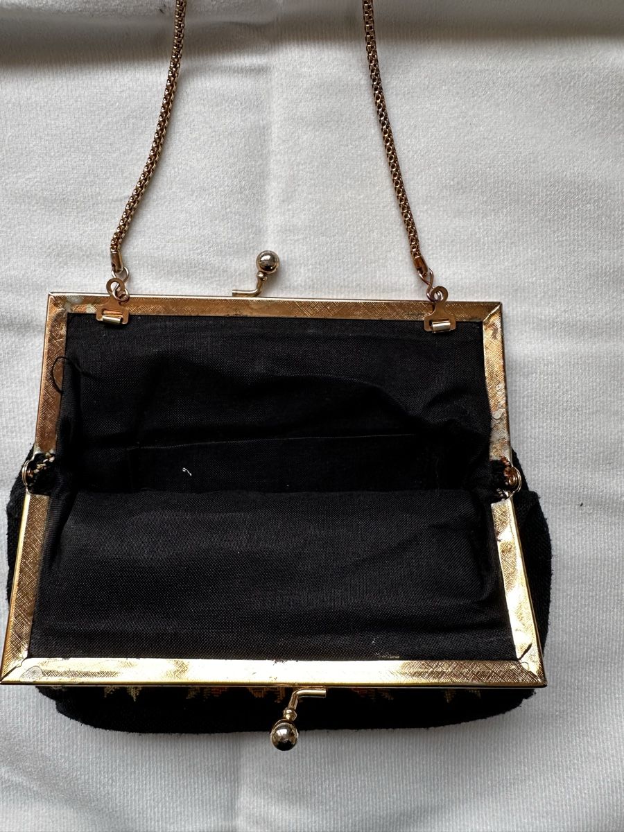 Borse da donna: Petit sac brodé vintage  – Usato da Dully venduto da Gaby_bkz2 1