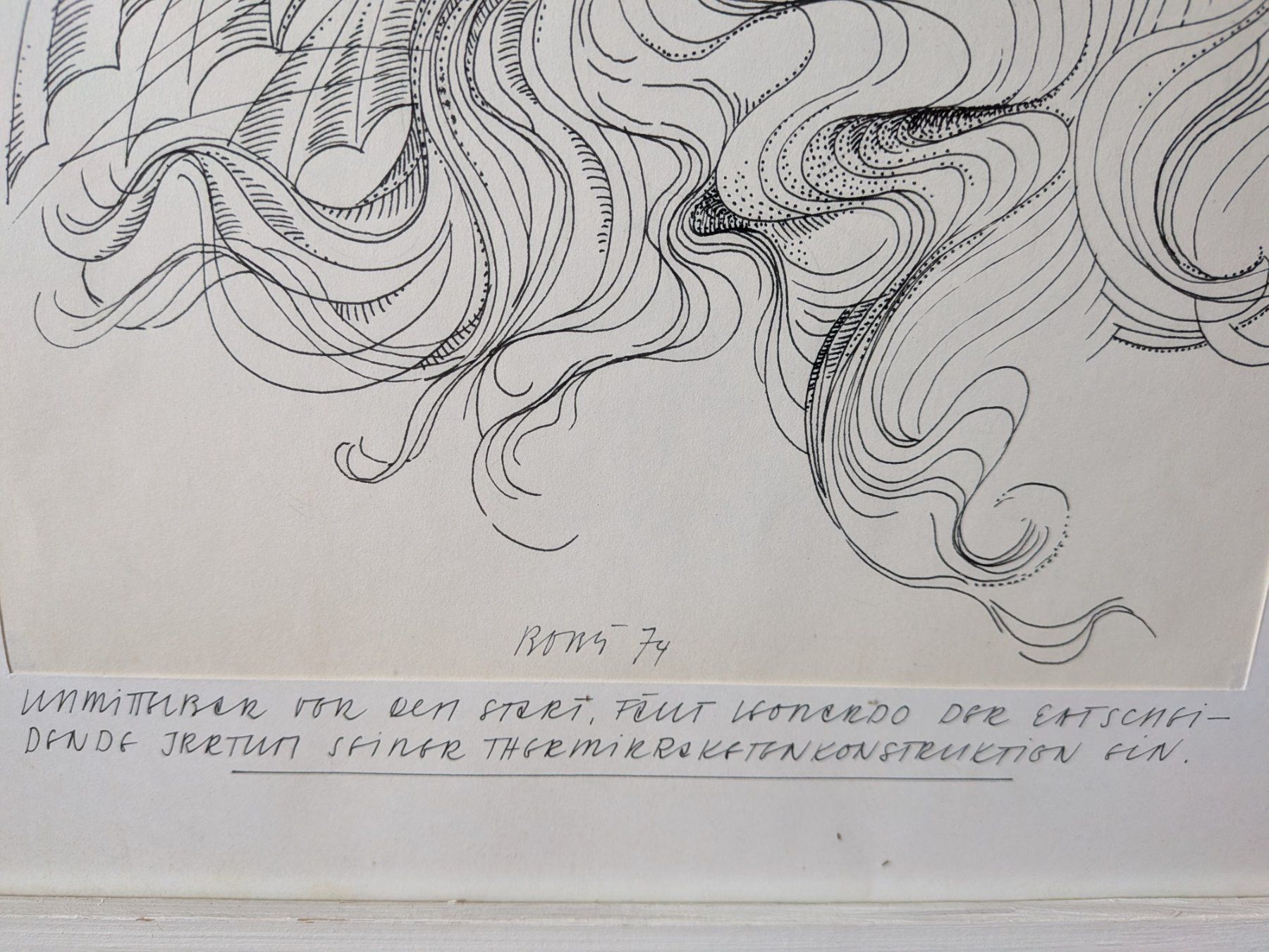 Dipinti: Originale Zeichnung, 1974 – Usato da Oensingen venduto da sasi99 1