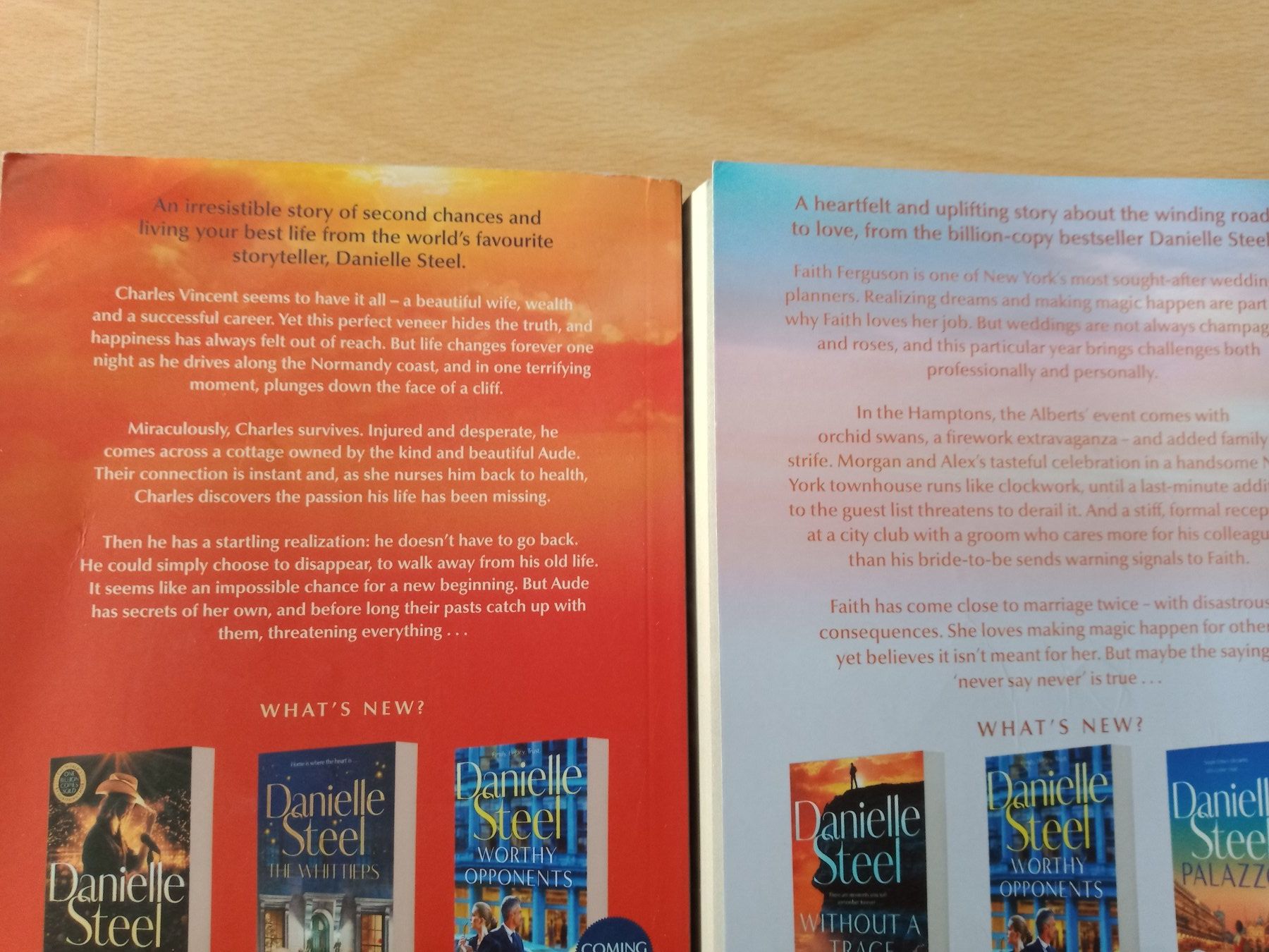 Bücher: Danielle Steel wedding planner & without a trace fiction – Gebraucht aus Wangen b. Olten von EmilythestrangeX 2