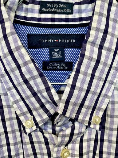 Tommy Hilfiger Camicie: Tommy Hilfiger Custom Fit Button-Down Hemd - Größe S/P – Usato da Zug venduto da vinokilo 3