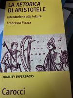 Francesca Piazza, Introduzione alla lettura della Retorica