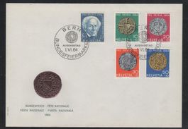 Pro Patria kmpl. Satz 1964 FDC