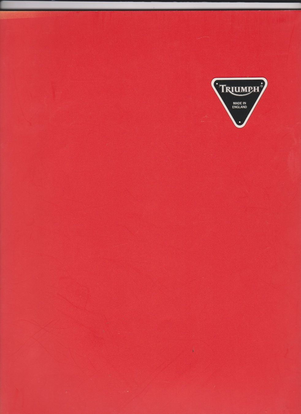 Triumph Documenti: Prospectus moto Triumph - 1994 ? – Usato da Bex venduto da Canouille