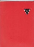 Prospectus moto Triumph - 1994 ?