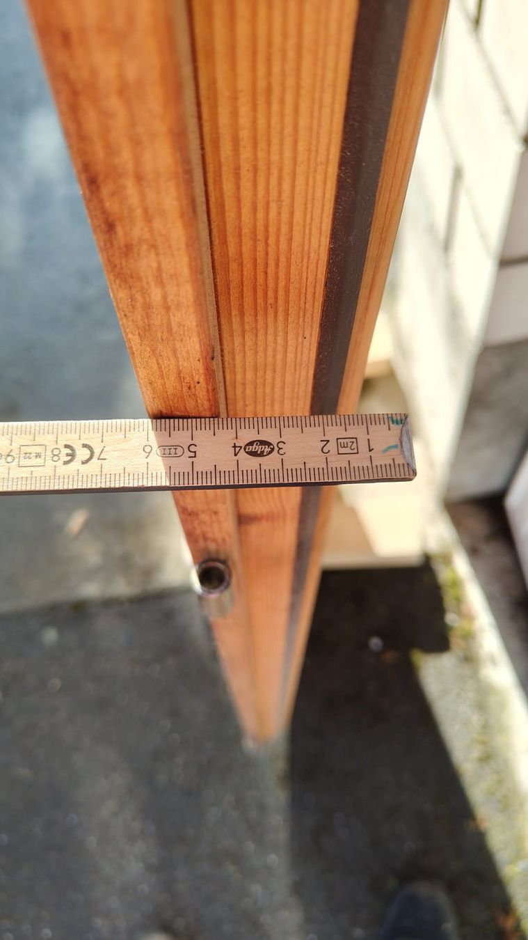 Porte: Eingangstüre  Holz 191cmX 89cm – Usato da Willisau venduto da flabastian 5