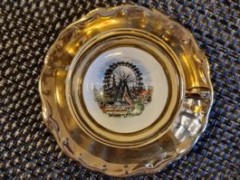 HB Wien Porzellan – vergoldete Tasse Wiener Prater