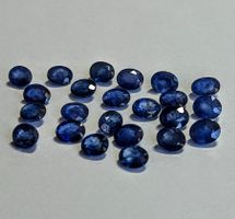 *SAPHIRS de Kanchanaburi 5 x 4 mm / 0.45 ct pièce