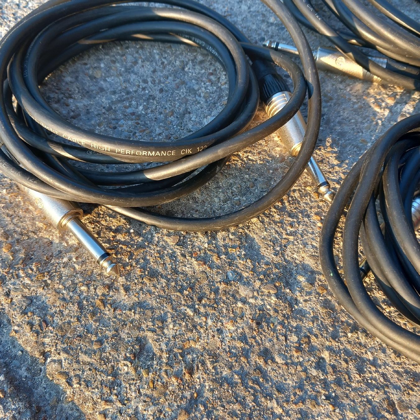 Kabel: 3.5 mm Klinkenkabel / Audiokabel –3x 3m – Gebraucht aus Ebnat-Kappel von blazzi 1