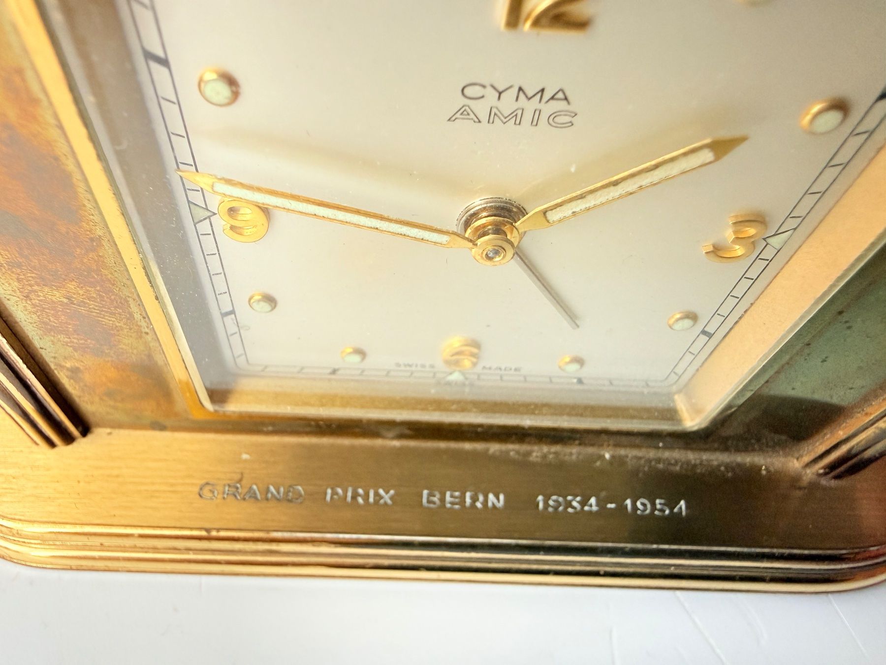 Sveglie: Antiker Cima Wecker Grand Prix Bern – Usato da Zwingen venduto da moje1 3