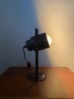 Lampe de table design vintage brune - Lumière d'ambiance ✨