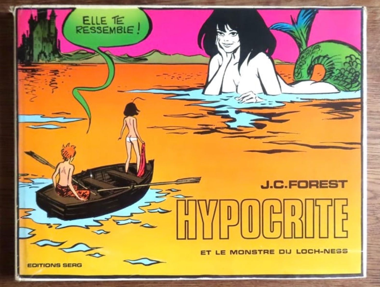 Fumetti: Forest - Hypocrite et le monstre du Loch-Ness. – Usato da Le Locle venduto da LibrairieLaBergerie