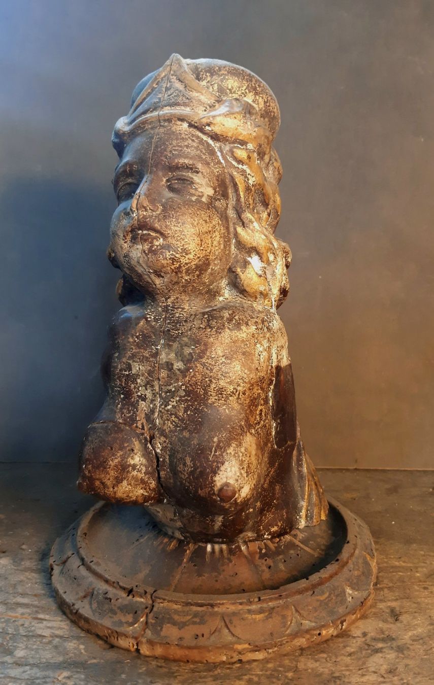 Skulpturen & Statuen: Antike Holz Skulptur – Gebraucht aus Arbon von torso444