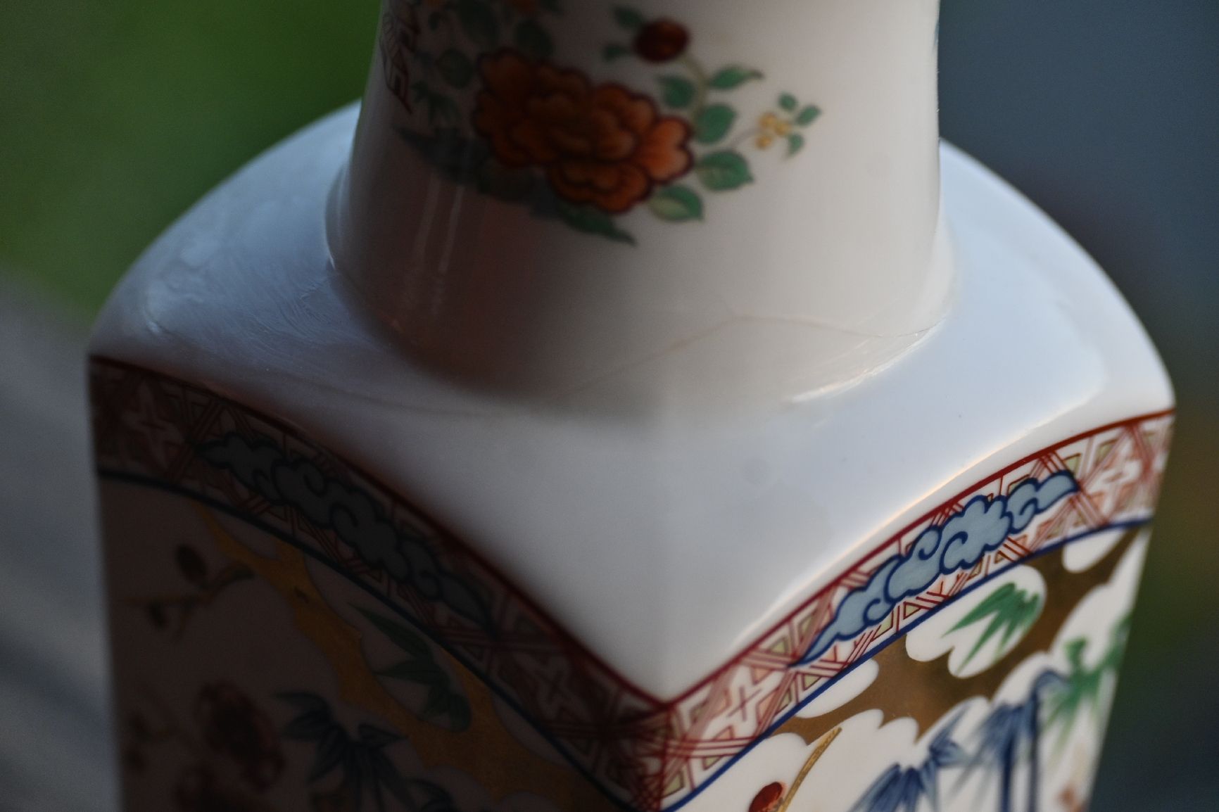 Vasi & Recipienti: Imari Ware-Vase mit Blumenmotiv – Usato da Horw venduto da kse_cmd6 2