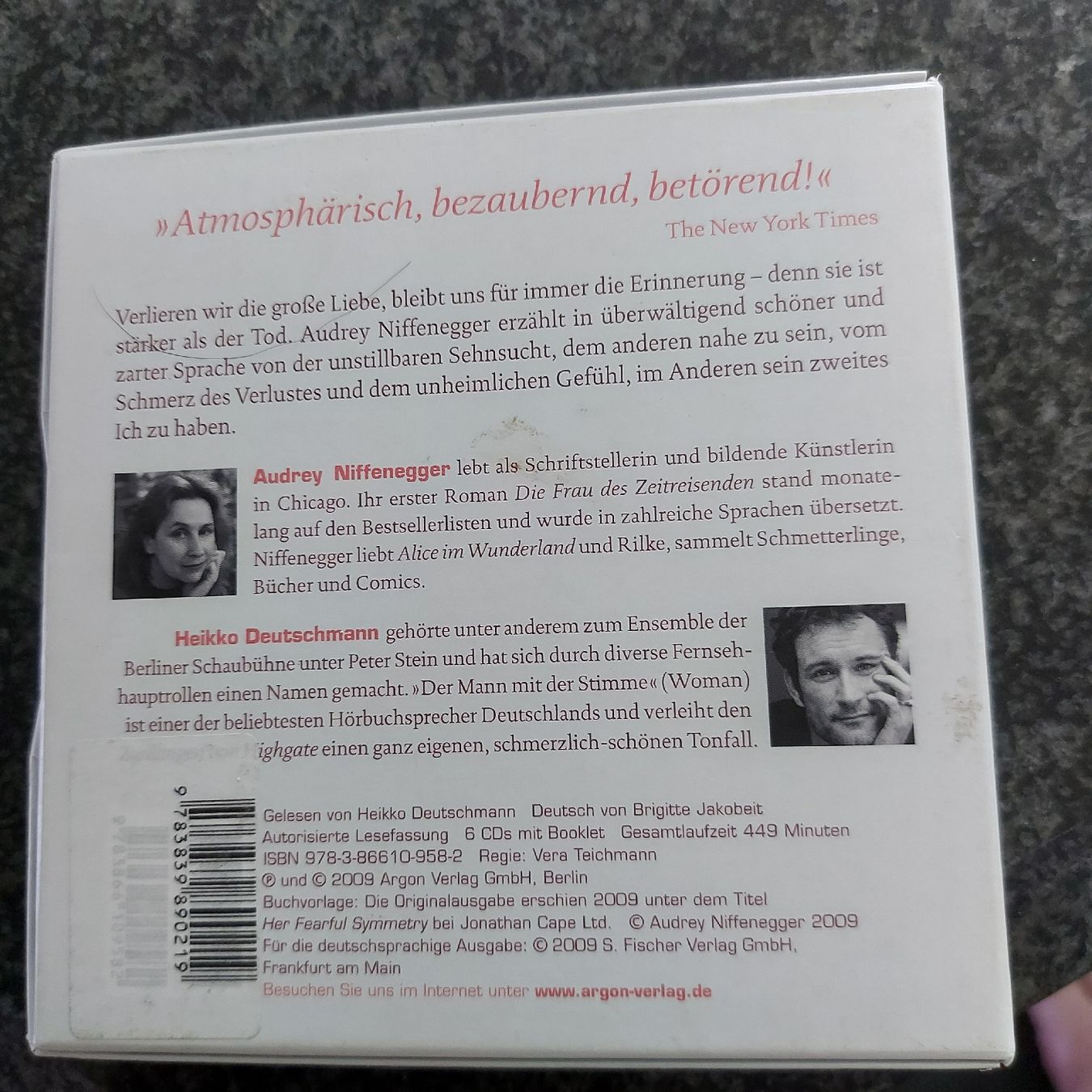 Hörbücher: Hörbuch Die Zwillinge von Highgate – Gebraucht aus Trimbach von Shanja99 1
