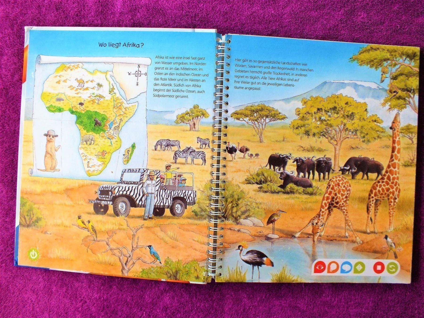 Libri: tiptoi Buch - Endecke die Tiere Afrikas – Usato da Müllheim Dorf venduto da Seeeule01 1