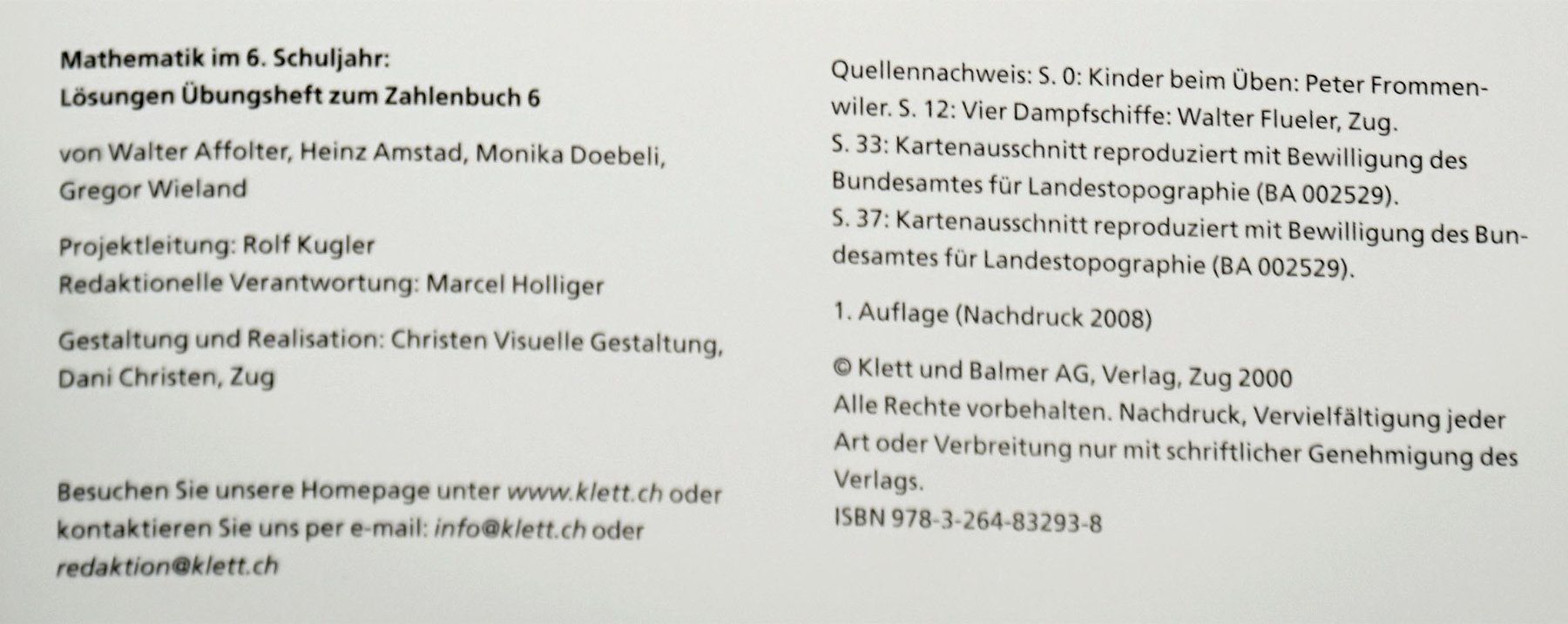Bücher: Das Zahlenbuch 6 komplettes 3er-Set – Gebraucht aus Meggen von Brockitare 8