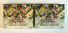 2 Yu-Gi-Oh Booster Boxen Duelist's Advance 1. Auflage OVP