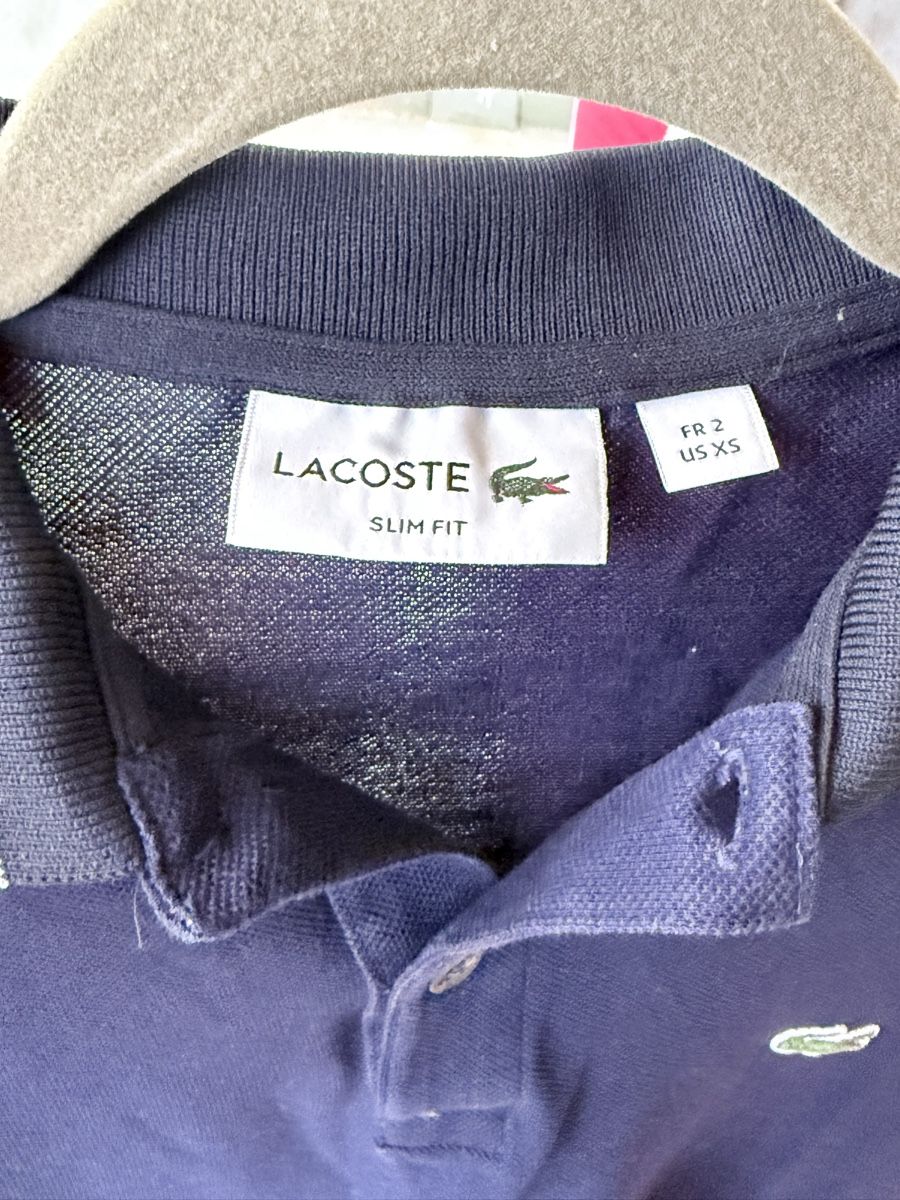 Lacoste Magliette Polo: T-shirt basique Lacoste, taille XS – Usato da Grône venduto da ukr_2qbg 1