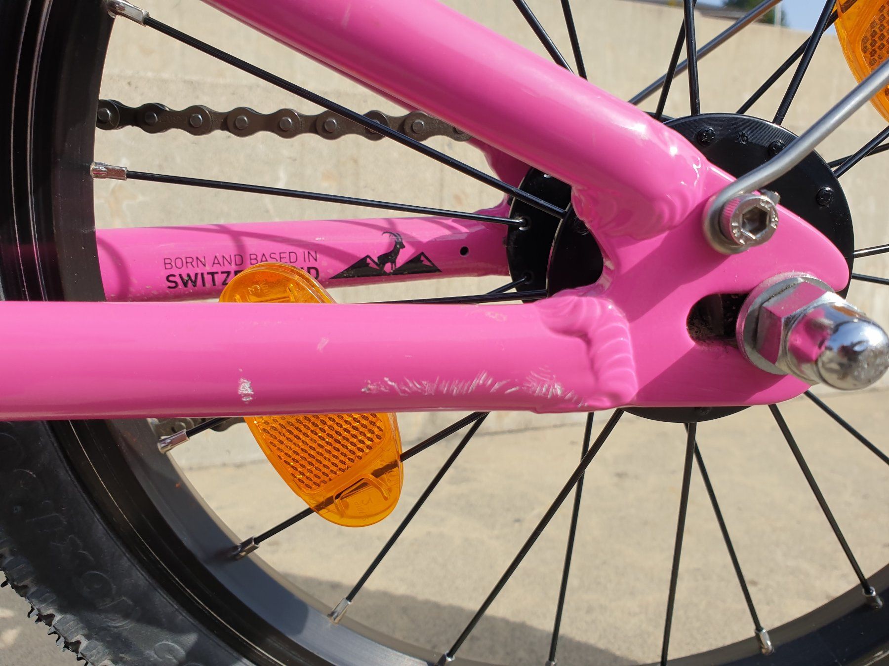 Naloo Biciclette: Kinderbike Naloo 16" Pink – Usato da Obfelden venduto da Masme 2