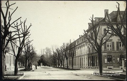 Cartoline postali: BASEL Steinengraben – Nuovo (secondo la descrizione) da Jona venduto da philajona