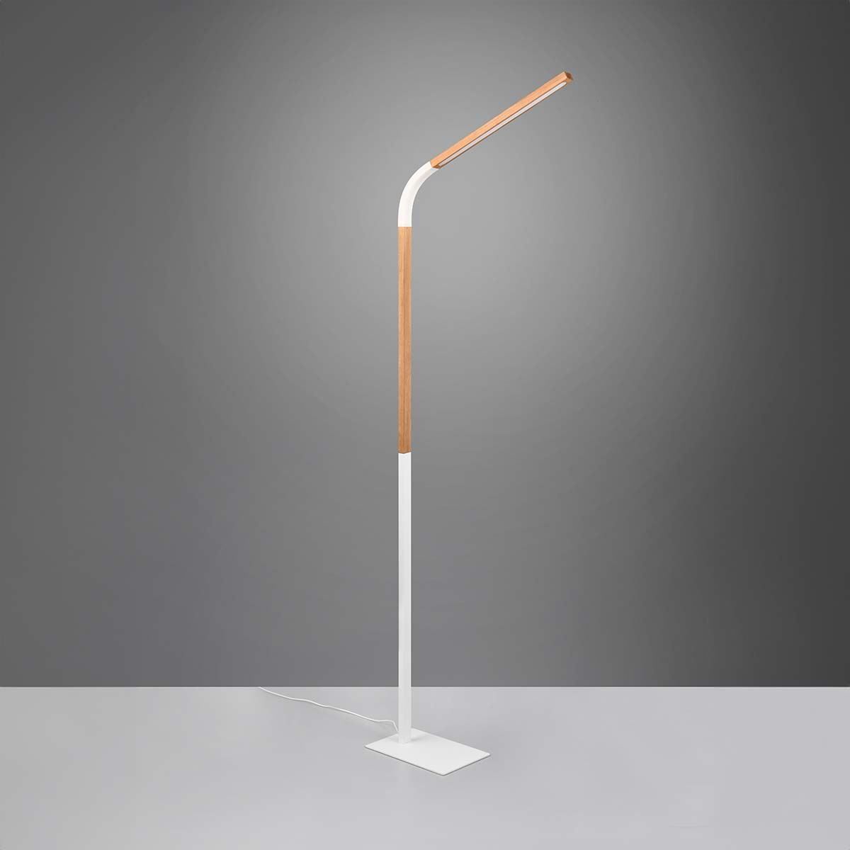 Lampen: LED Stehleuchte, Holz, 169 cm Höhe – Neu (gemäss Beschreibung) aus Kreuzlingen von Smart-Light 3