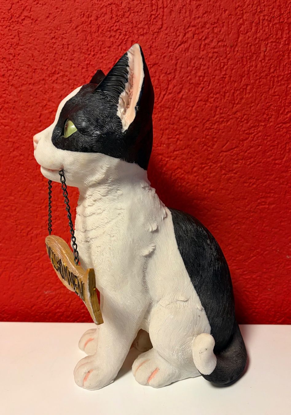 Figuren: Willkommen! Deko-Katze fürs Haus – Neu und originalverpackt aus Zäziwil von Emlea 2