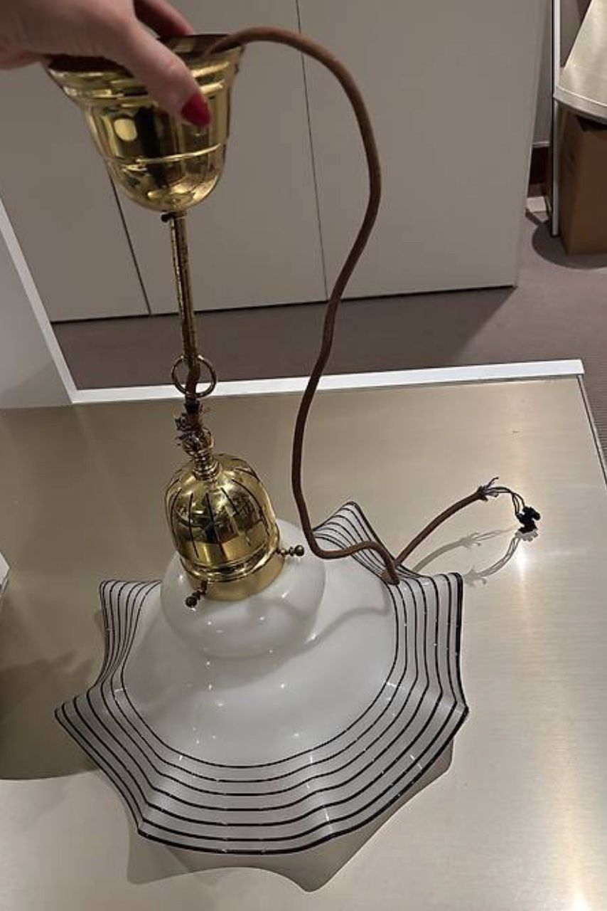 Lampadari & plafoniere: Lustre en verre – Usato da La Croix (Lutry) venduto da patricia150392