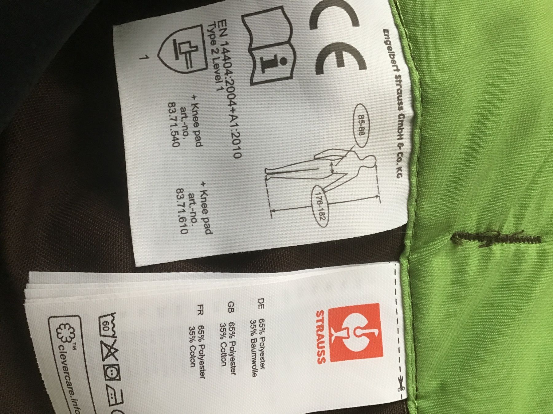 Pantaloni: Arbeitshose – Nuovo (secondo la descrizione) da Winterthur venduto da sune01 3