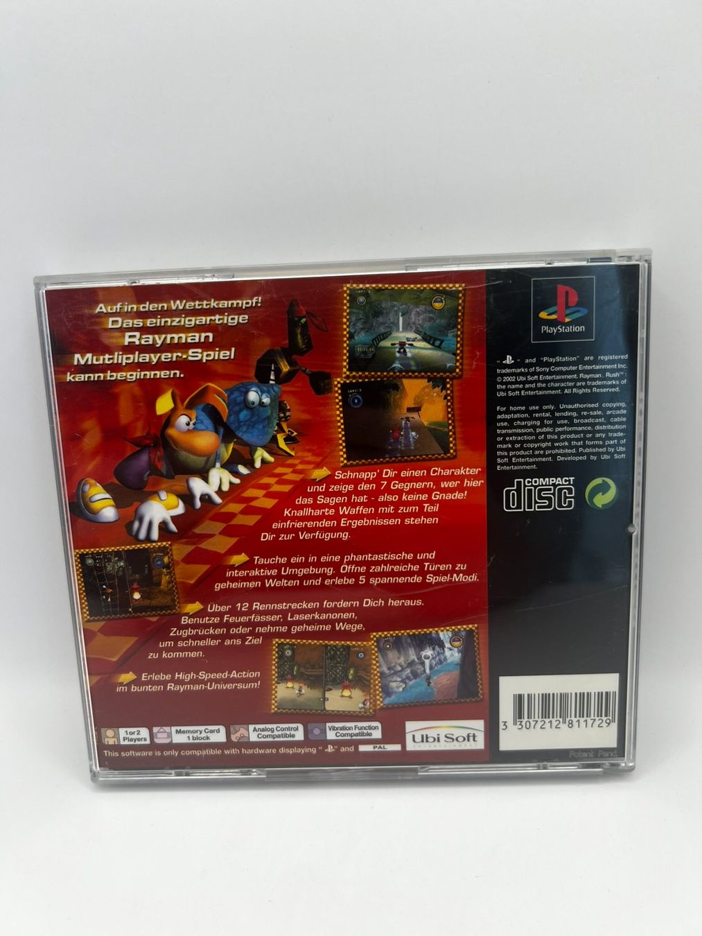 Giochi: Rayman Rush (Deutsch) - Playstation 1 – Usato da Frauenfeld venduto da bigauditor 1