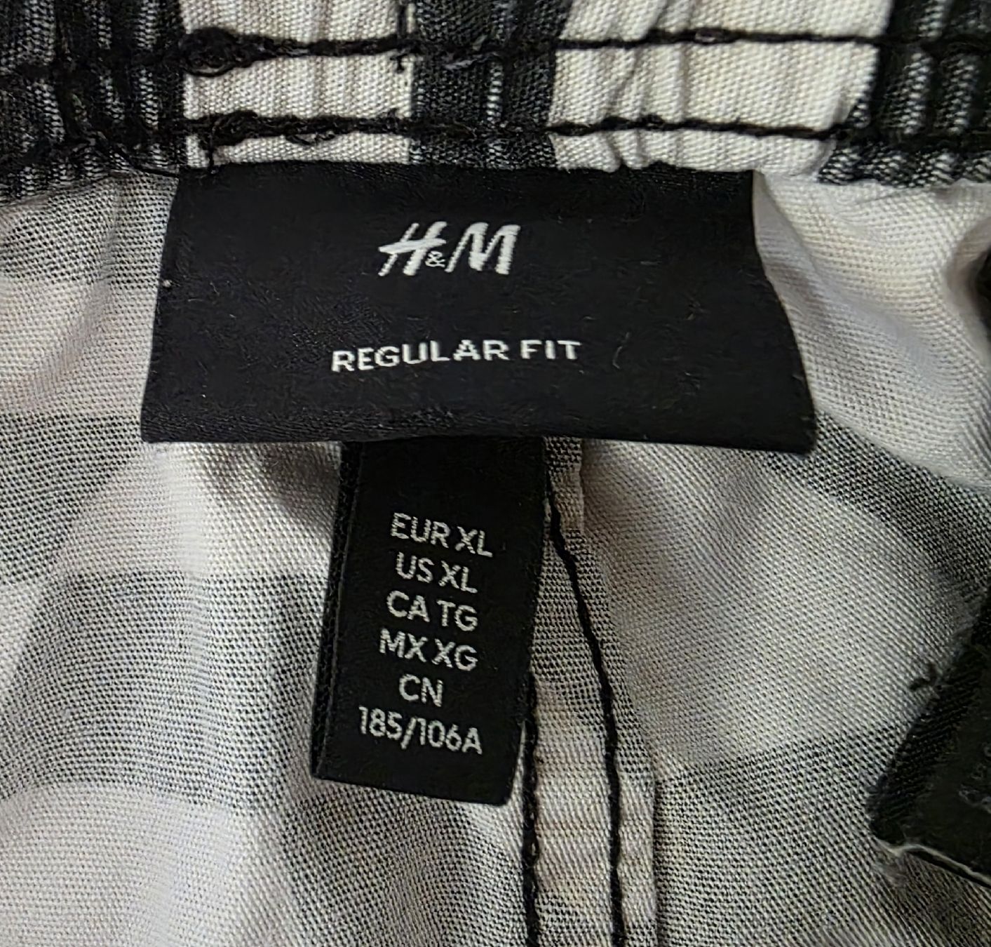H&M Pantaloni: H&M Shorts Karomuster Grösse XL gebraucht – Usato da Zell LU venduto da claro62 3