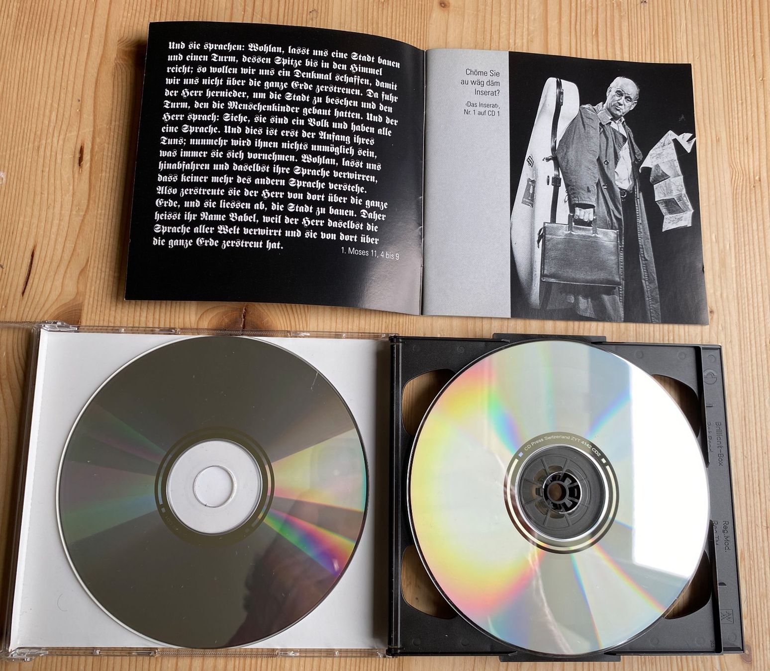 CDs: Franz Hohler: im Turm zu Babel; 2 CDs – Gebraucht aus Weinfelden von Cheyenne21 2