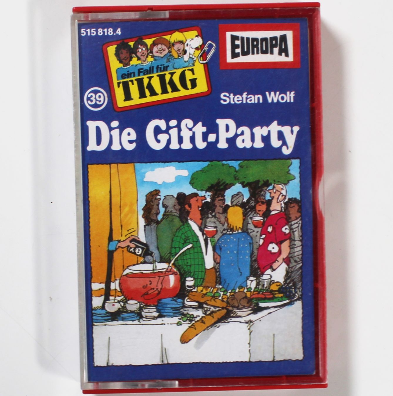 Musicassette: MC TKKG - Die Gift-Party Folge 39 – Usato da Brüttisellen venduto da Collector-Corner