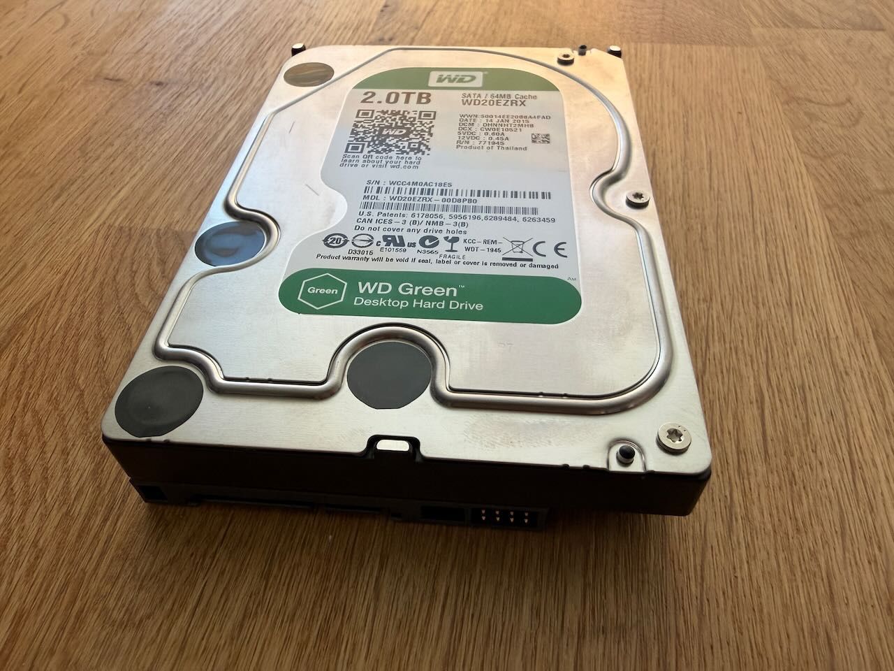 Western Digital Dischi rigidi: Western Digital 2TB (Festplatte SATA, 3.5") – Usato da Andelfingen venduto da Cegi 3