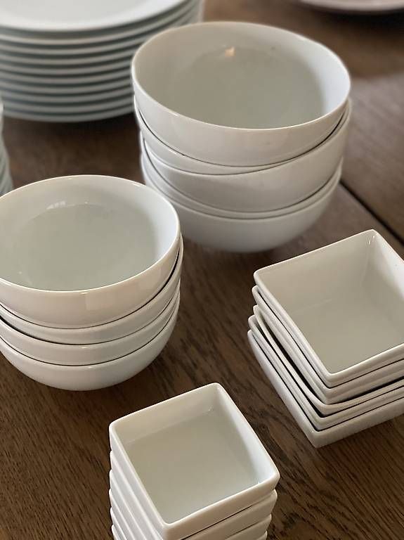 Ikea Set di piatti: Service weiss von Ikea – Usato da Steinebrunn venduto da Zwirbel1976