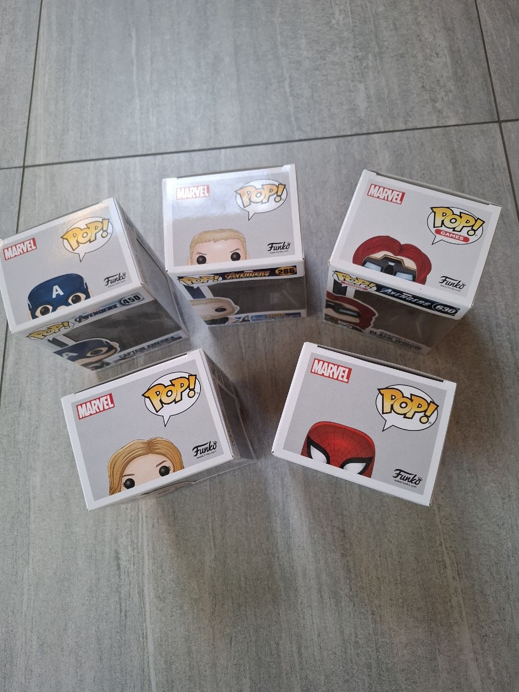 Funko Figuren: Funko POP! Lot 5 x Marvel – Gebraucht aus Moutier von kiki0608 1